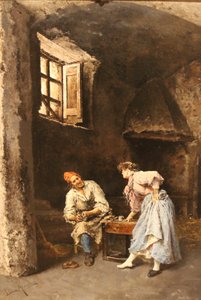 Bij de schoenmaker